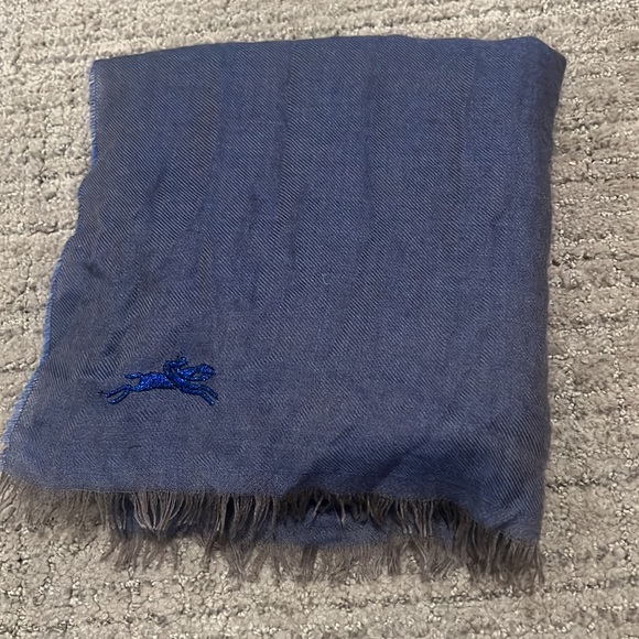 Longchamp silk and cashmere scarf - Picture 2 of 4
